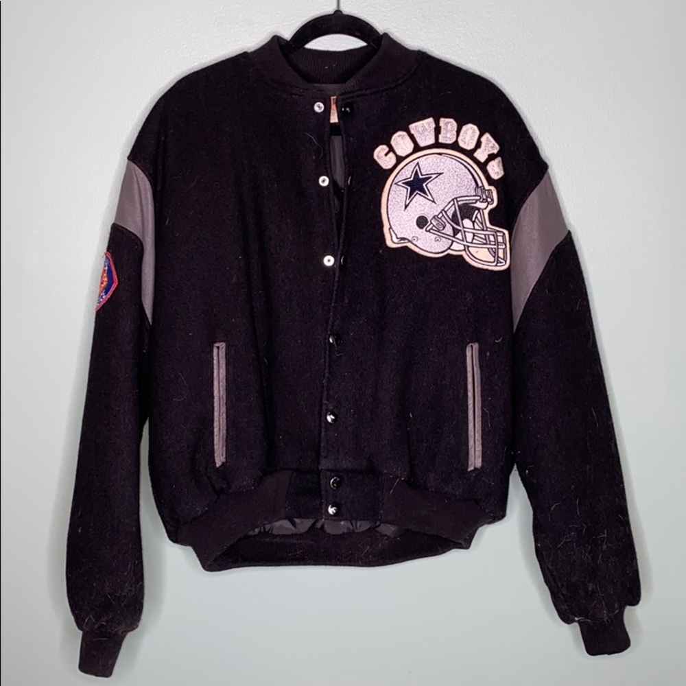 Vintage Dallas Cowboys Wool Varsity Jacket